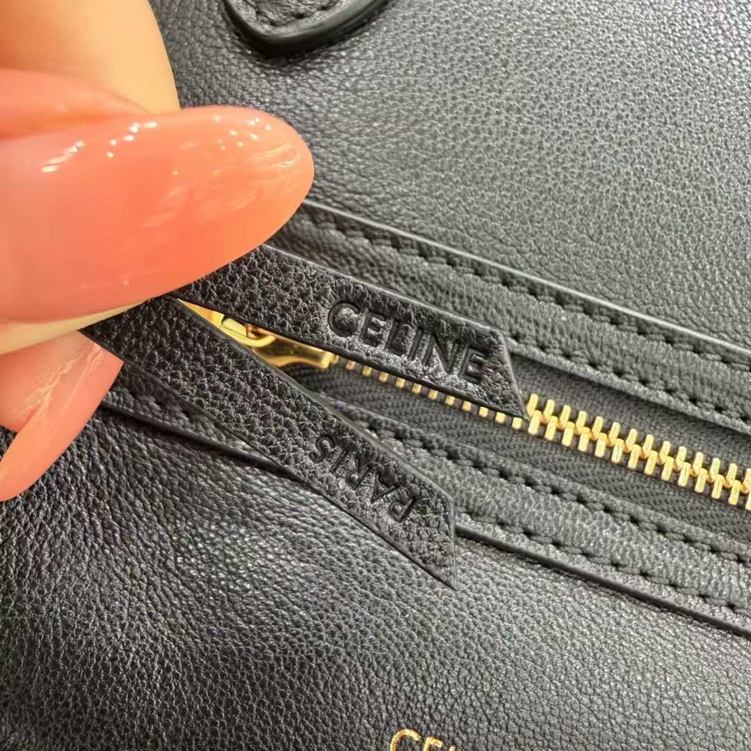 Celine New Luggage In Supple Shiny Lambskin view 5