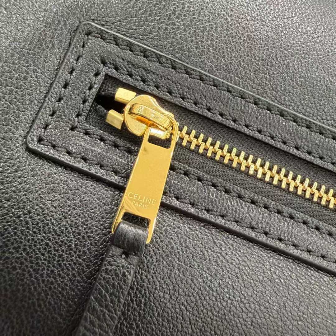 Celine New Luggage In Supple Shiny Lambskin view 6