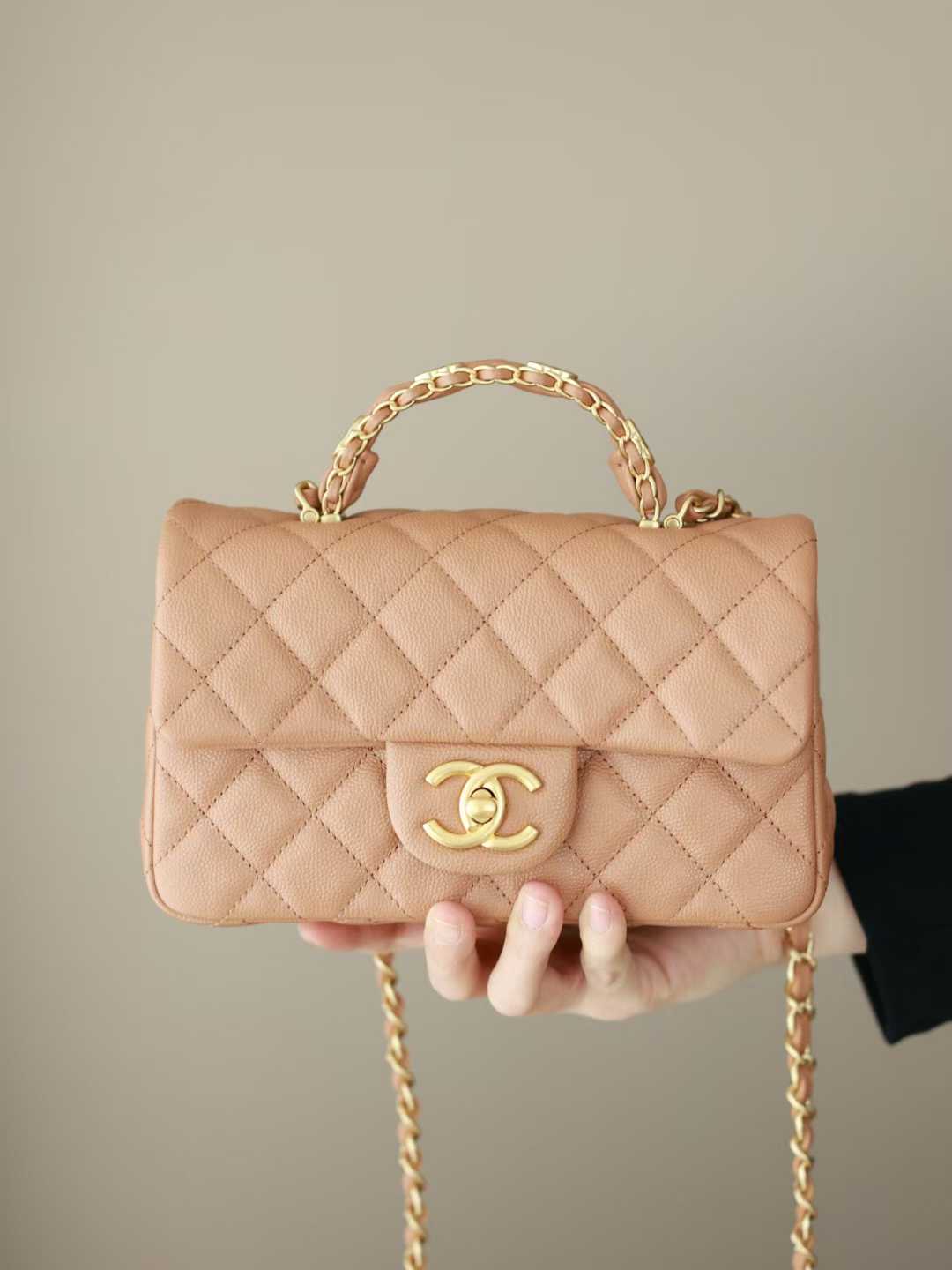 Chanel Small Flap Bag with Top Handle view 1