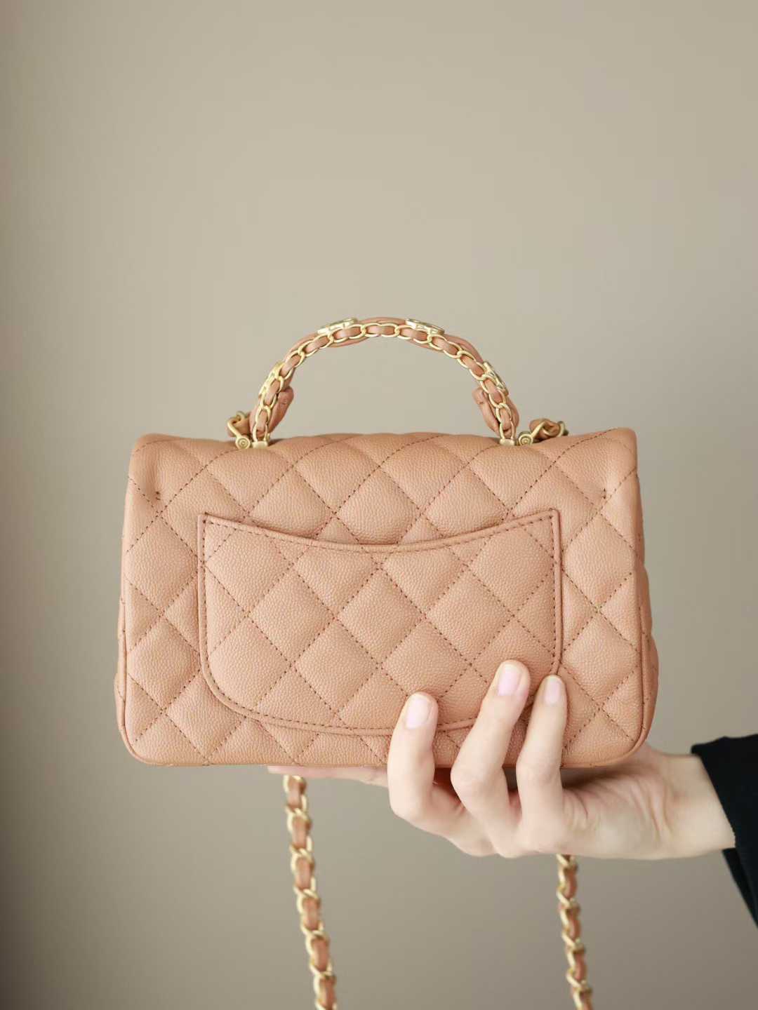 Chanel Small Flap Bag with Top Handle view 2
