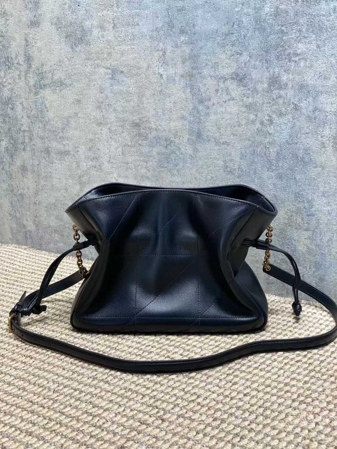 Saint Laurent JAMIE shoulder pouch in lambskin view 2