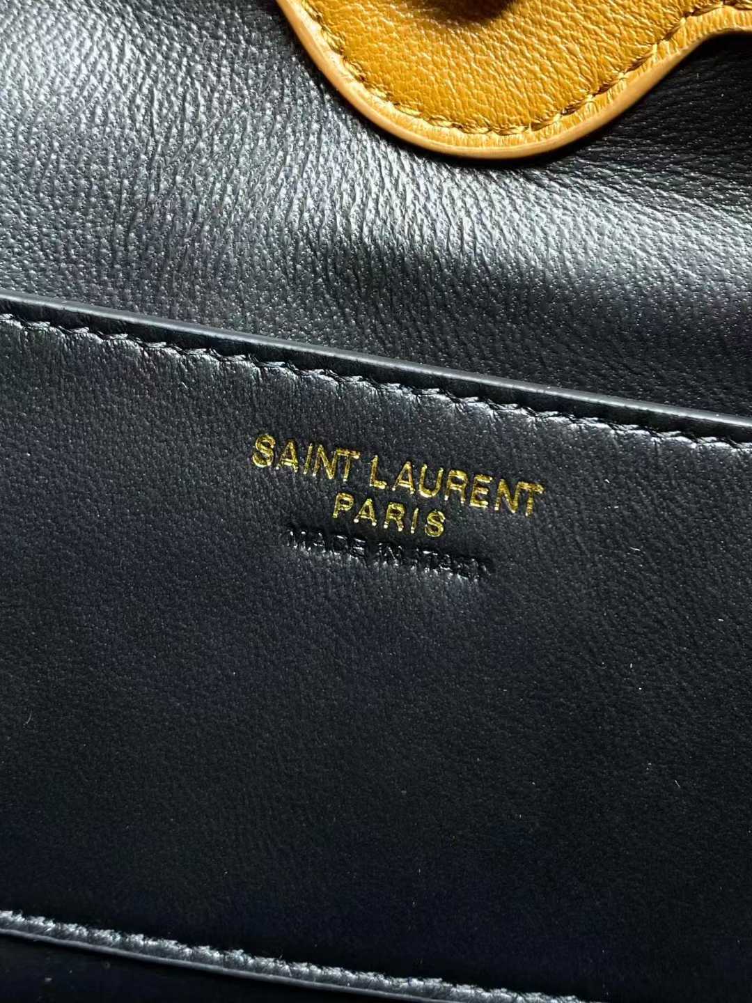 Saint Laurent JAMIE shoulder pouch in lambskin view 24