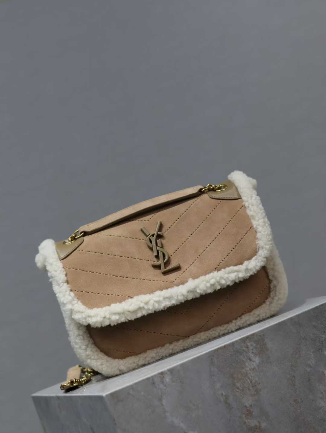 Saint Laurent Niki In Vintage Leather view 2