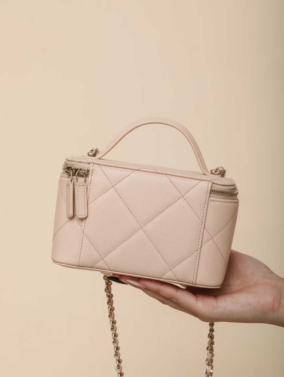 Chanel Chain makeup bag view 2