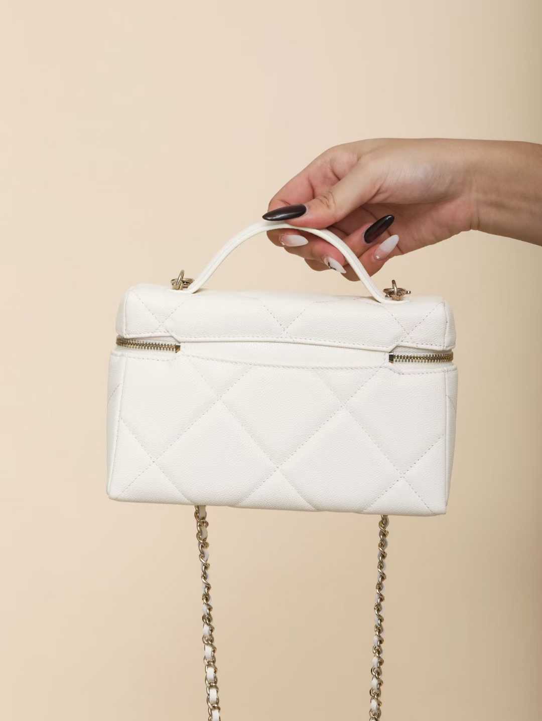 Chanel Chain makeup bag view 2