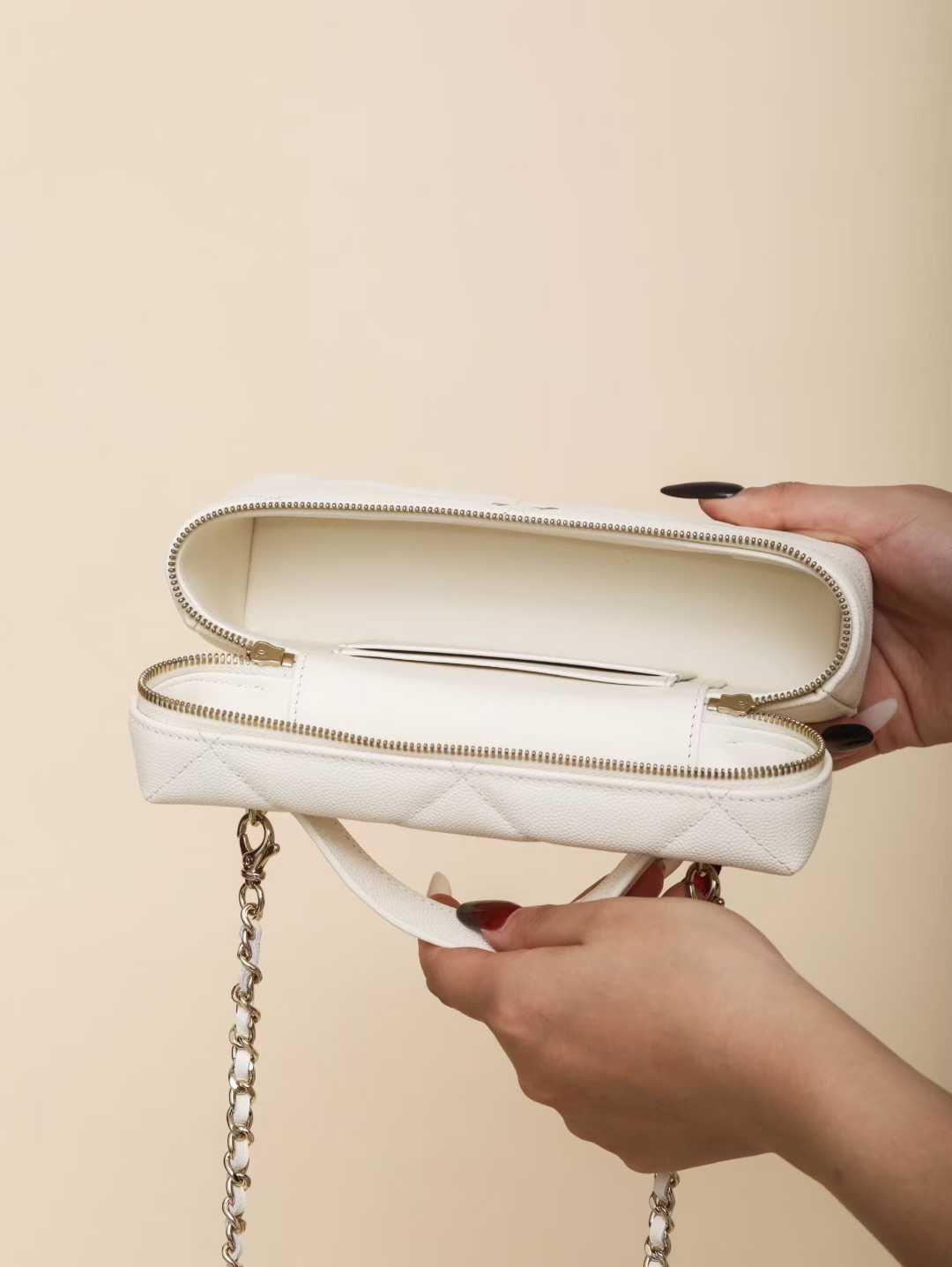 Chanel Chain makeup bag view 3