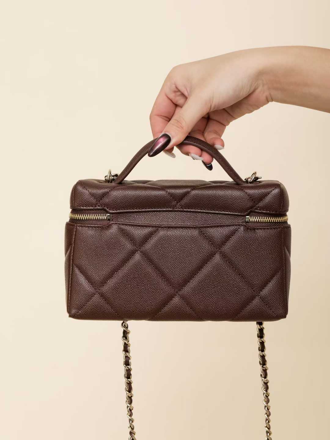Chanel Chain makeup bag view 2