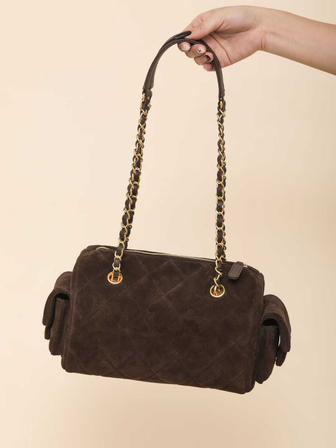 Chanel Small Bowling Bag view 2