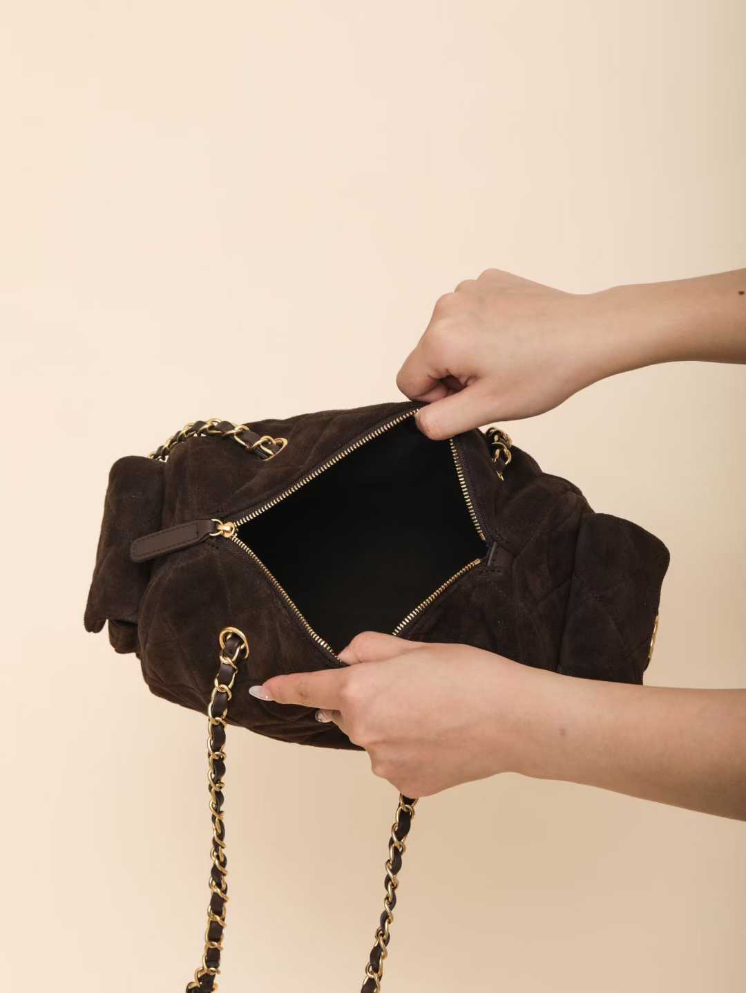 Chanel Small Bowling Bag view 3