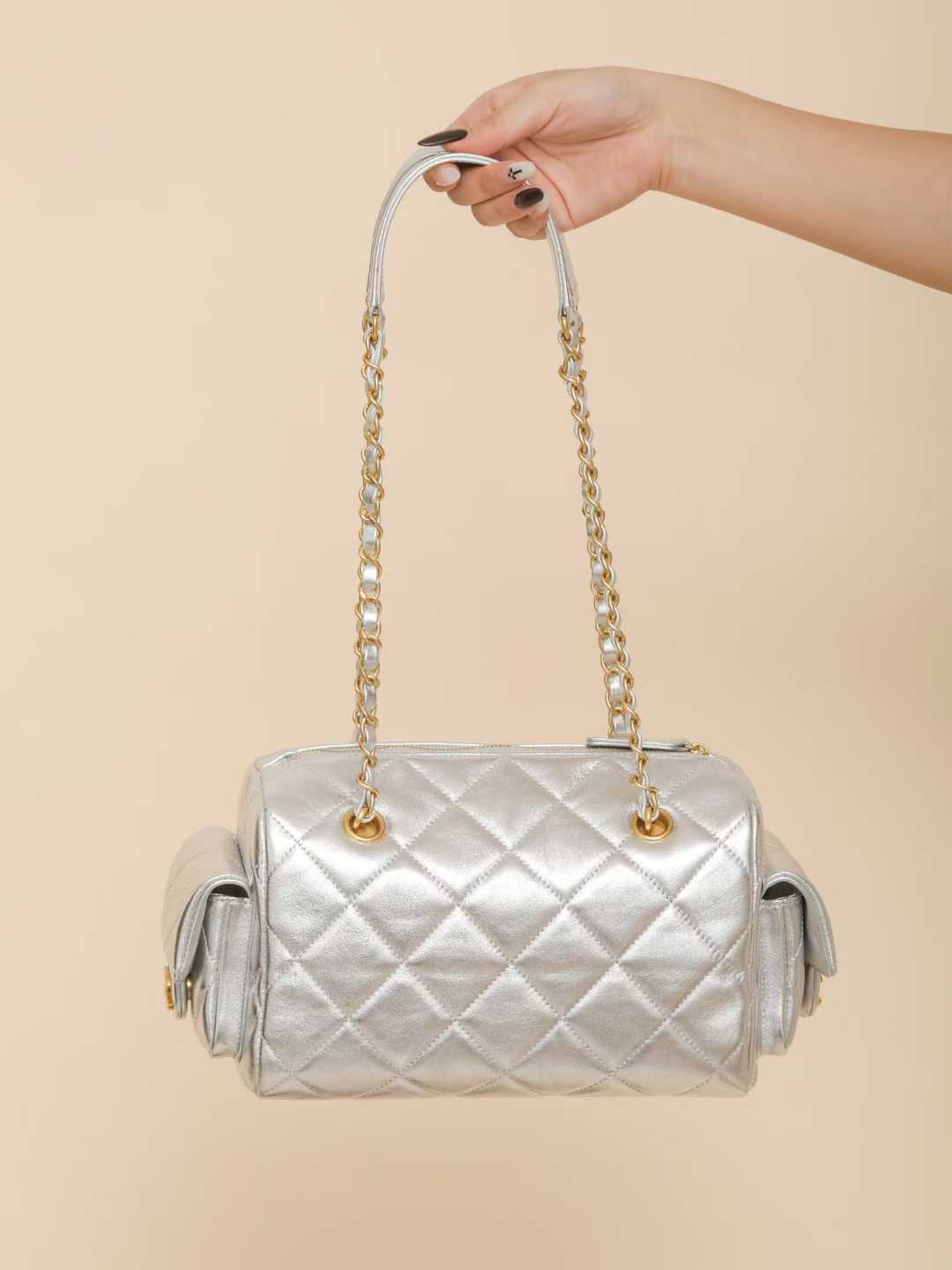 Chanel Small Bowling Bag view 2