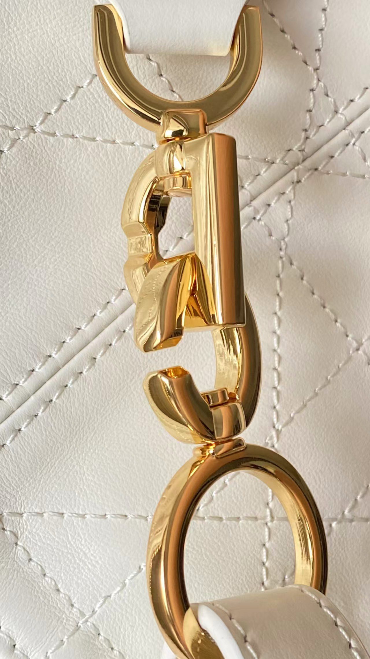 Dior D-Journey Bag in Crinkled Calfskin view 5