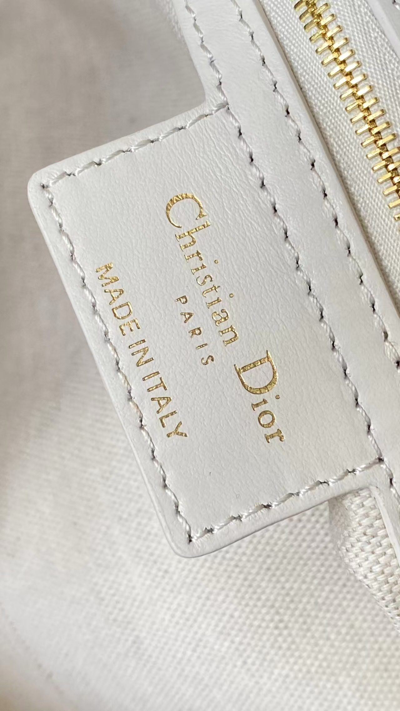 Dior D-Journey Bag in Crinkled Calfskin view 7
