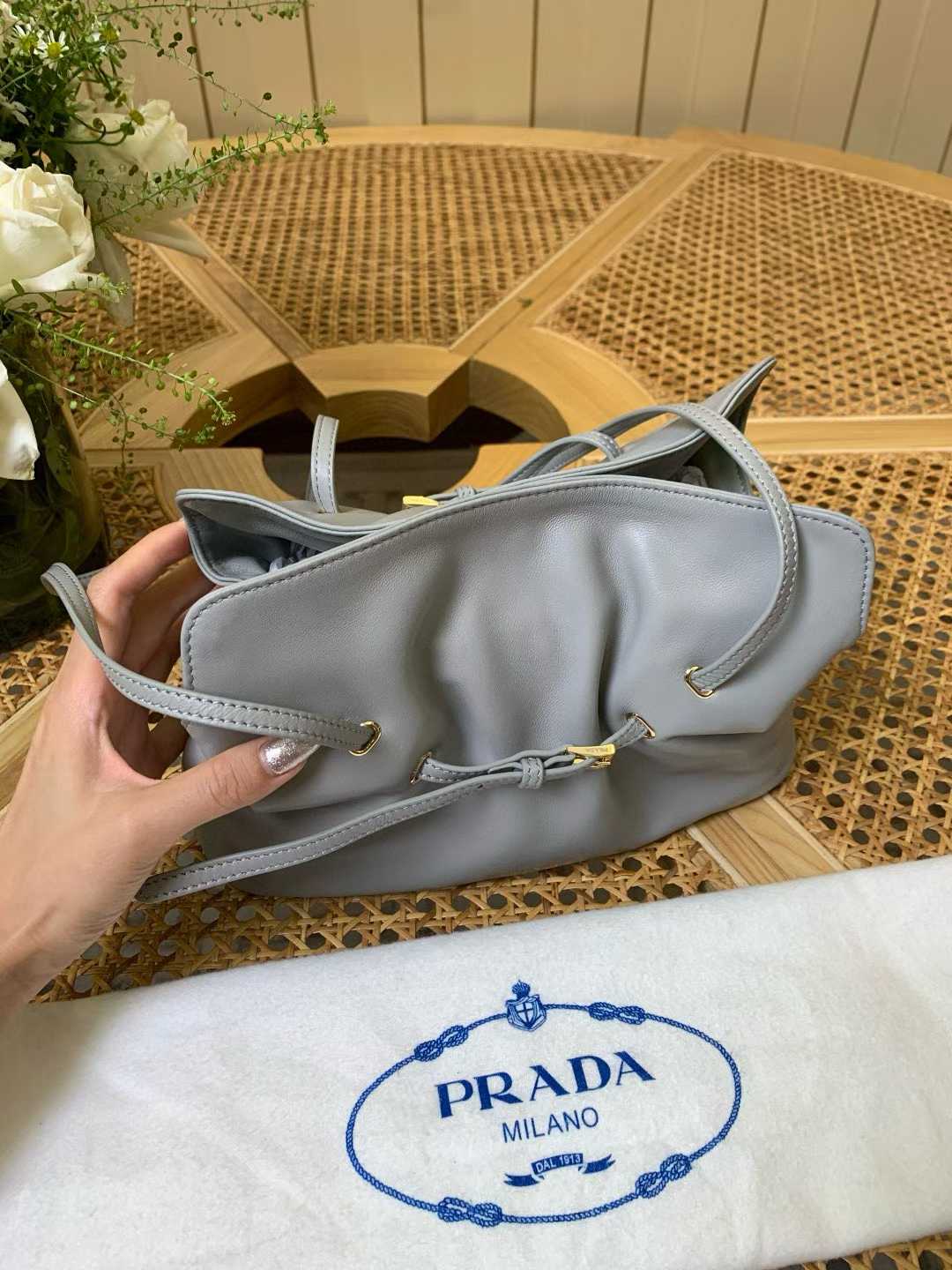 Prada Dada small nappa leather bag view 2