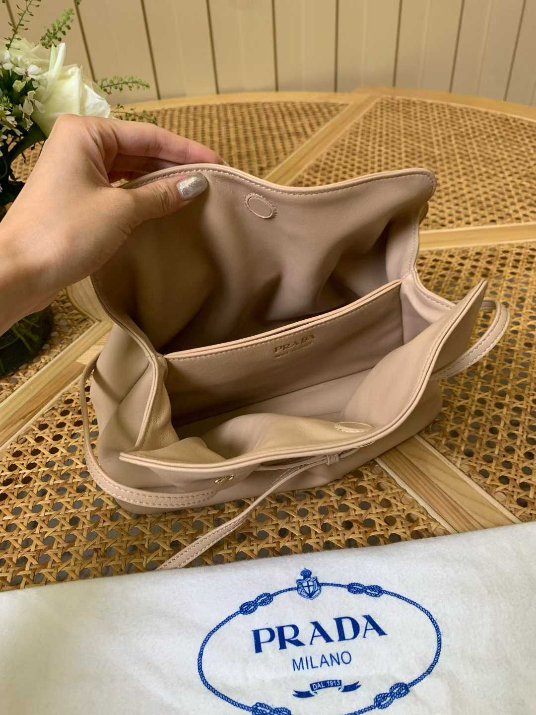 Prada Dada small nappa leather bag view 8