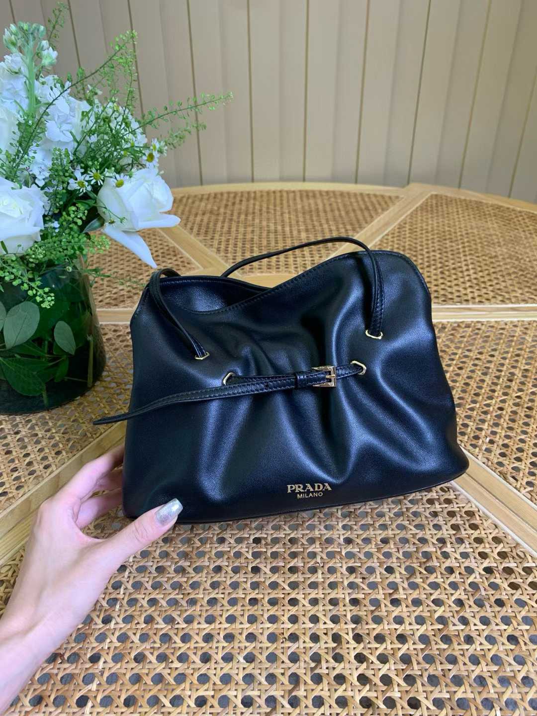 Prada Dada small nappa leather bag view 1