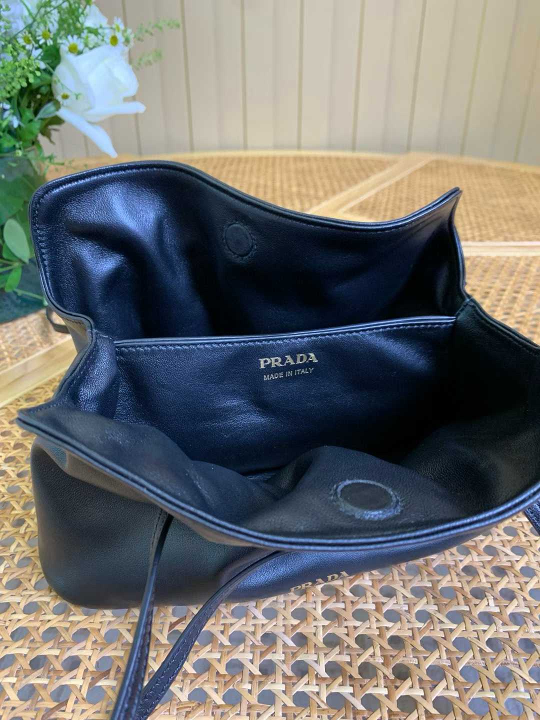Prada Dada small nappa leather bag view 7