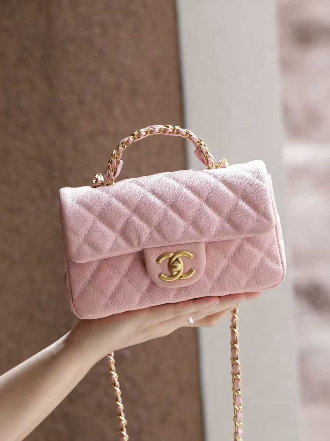 Chanel Small Flap Bag with Top Handle view 1