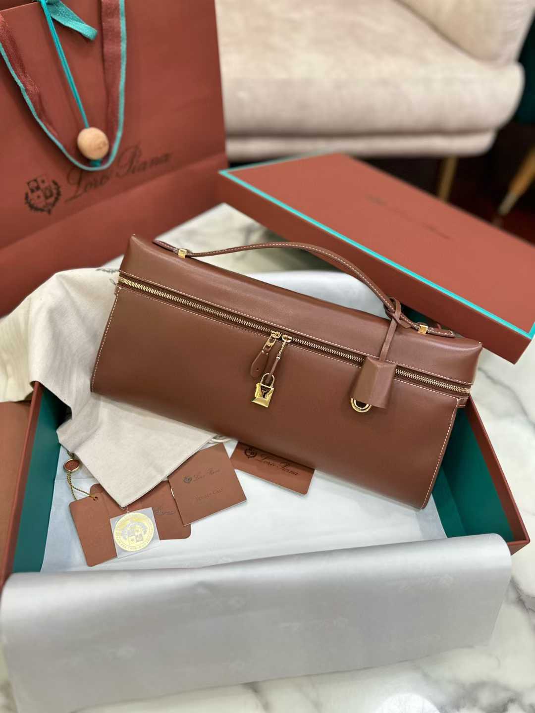 Loro Piana Extra Clutch L36 view 1