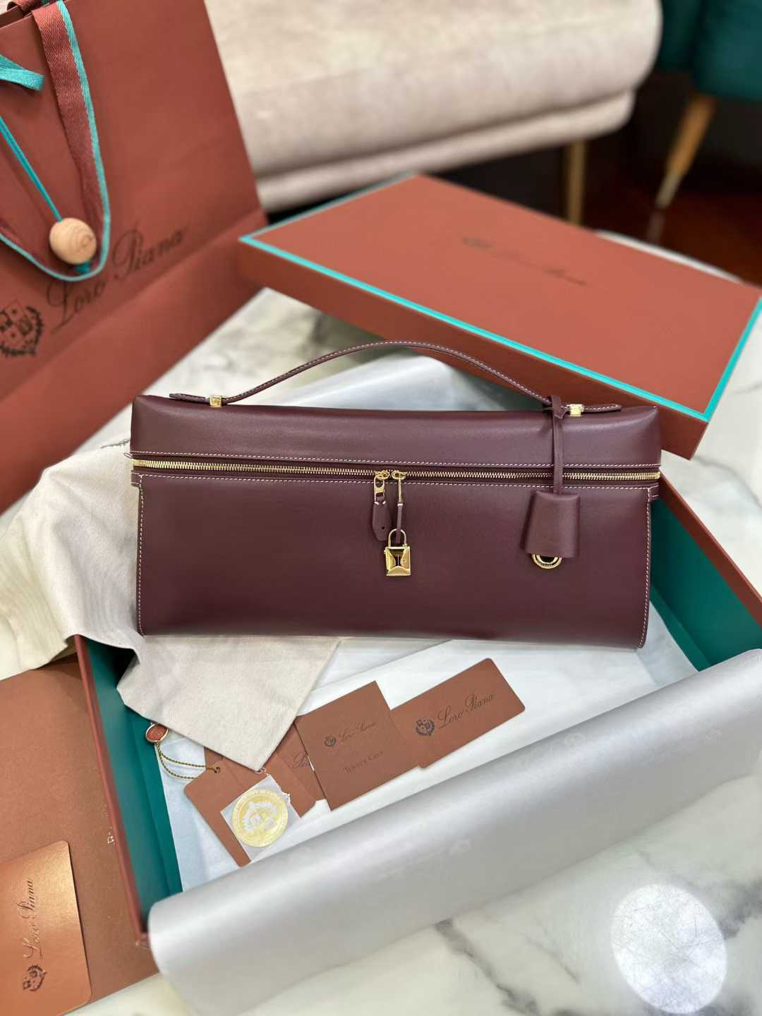 Loro Piana Extra Clutch L36 view 1