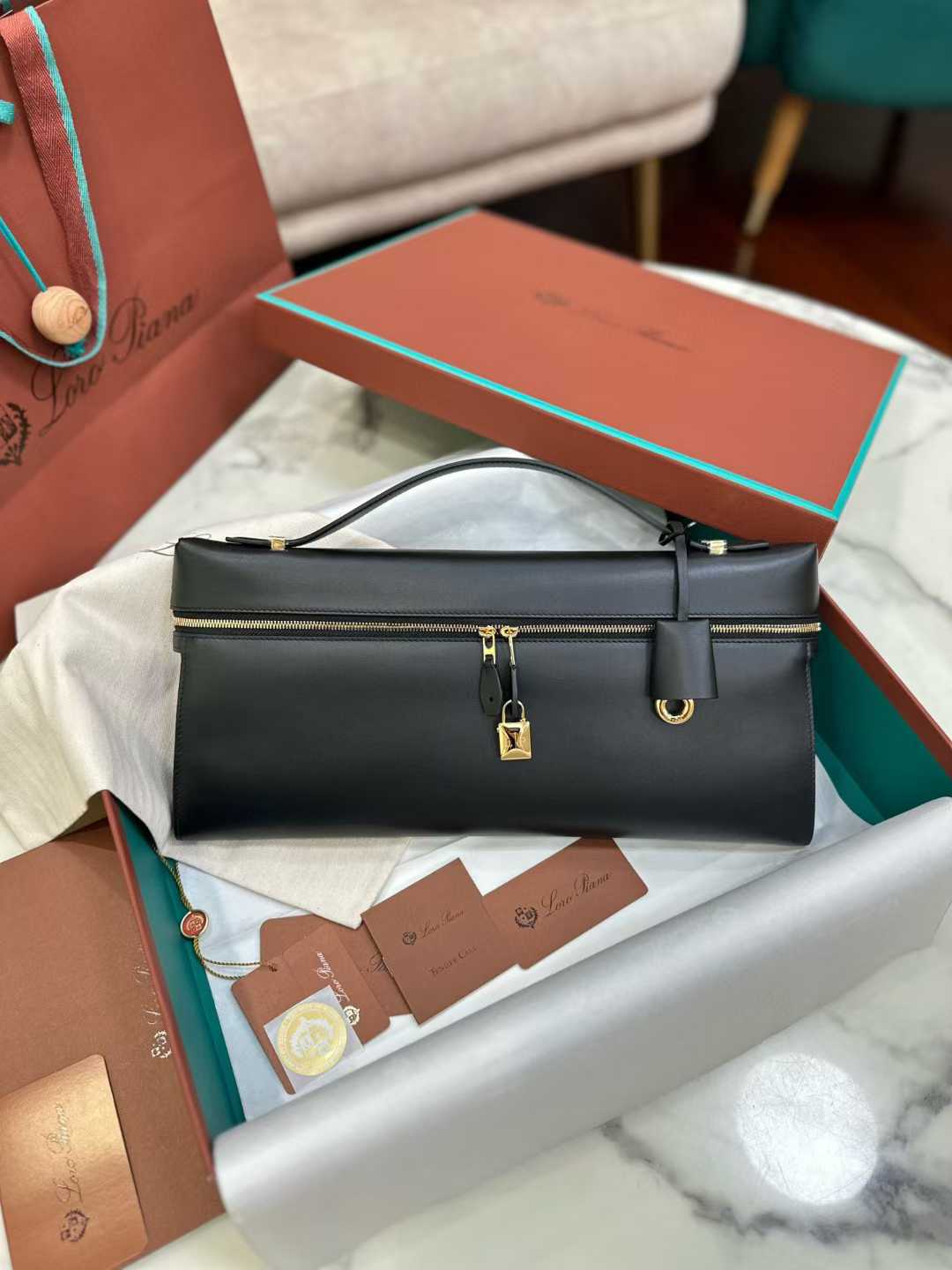 Loro Piana Extra Clutch L36 view 1