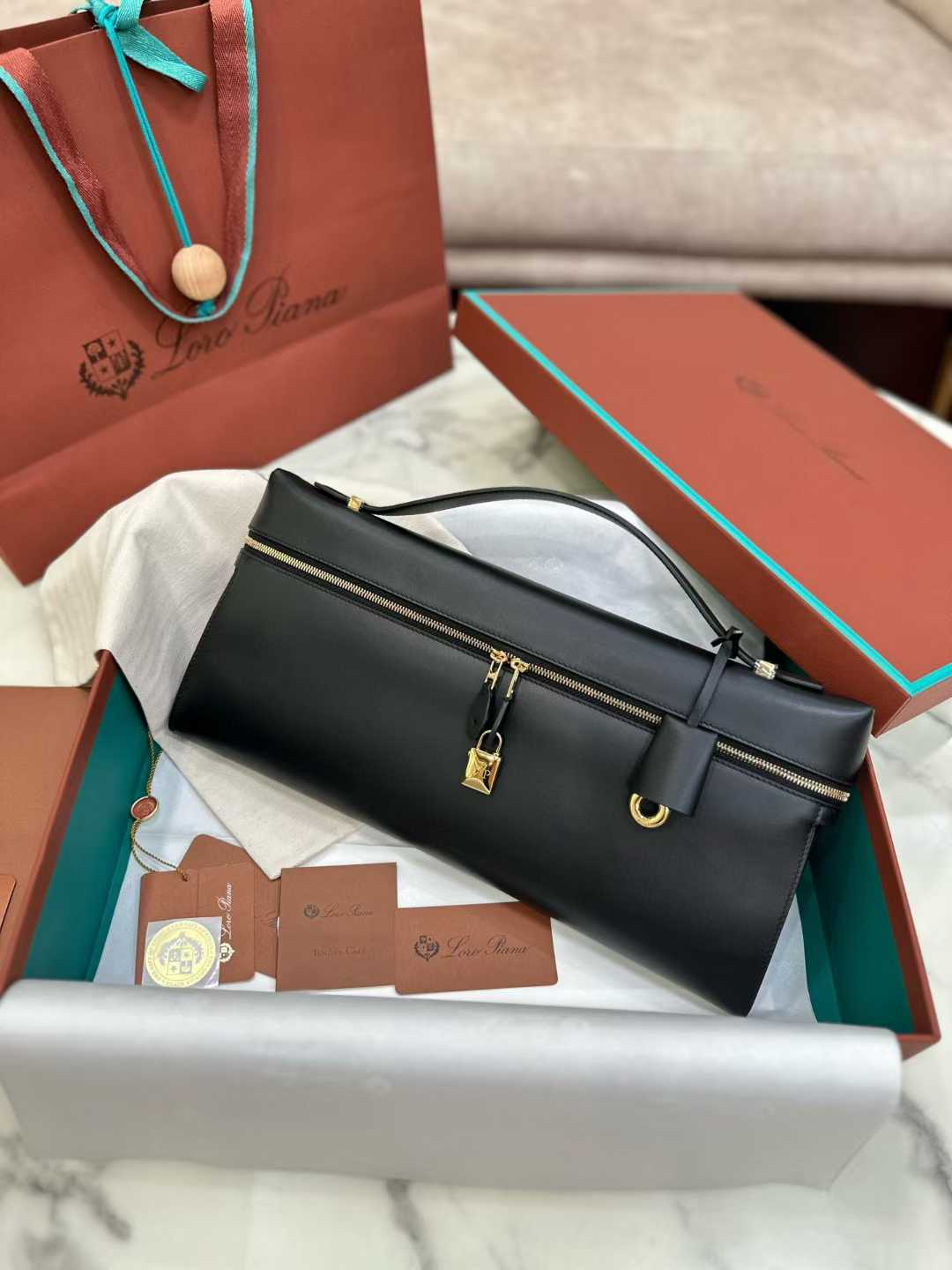 Loro Piana Extra Clutch L36 view 2