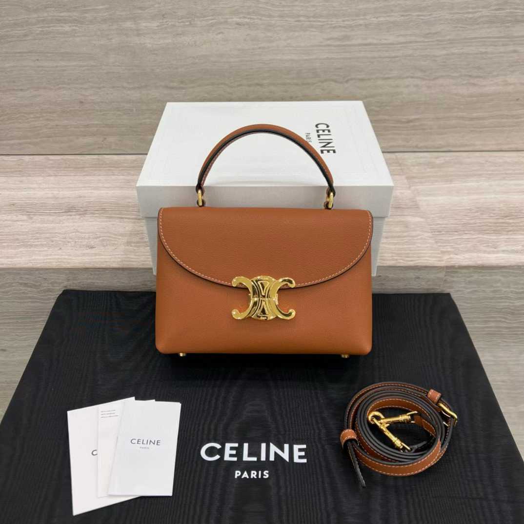 Celine Medium Nino Bag In Supple Grained Calfskin view 1