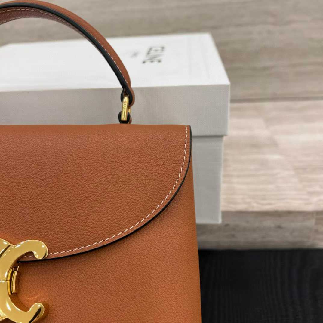 Celine Medium Nino Bag In Supple Grained Calfskin view 5