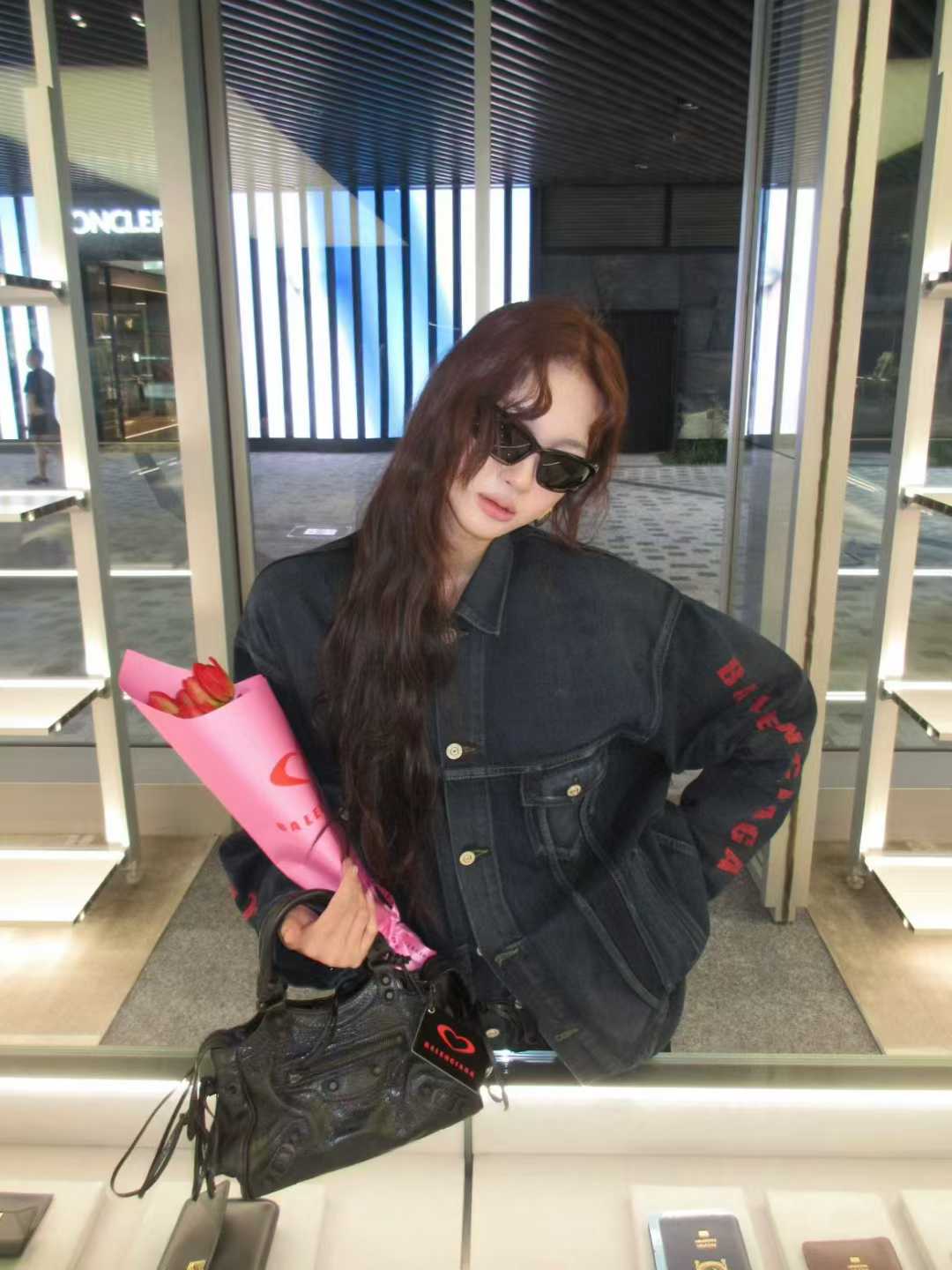 Balenciaga le city Bowling motorcycle bag view 9