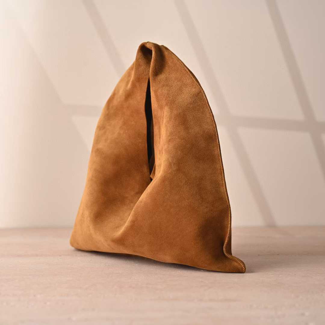 The Row Small Bindle Suede handbag view 2