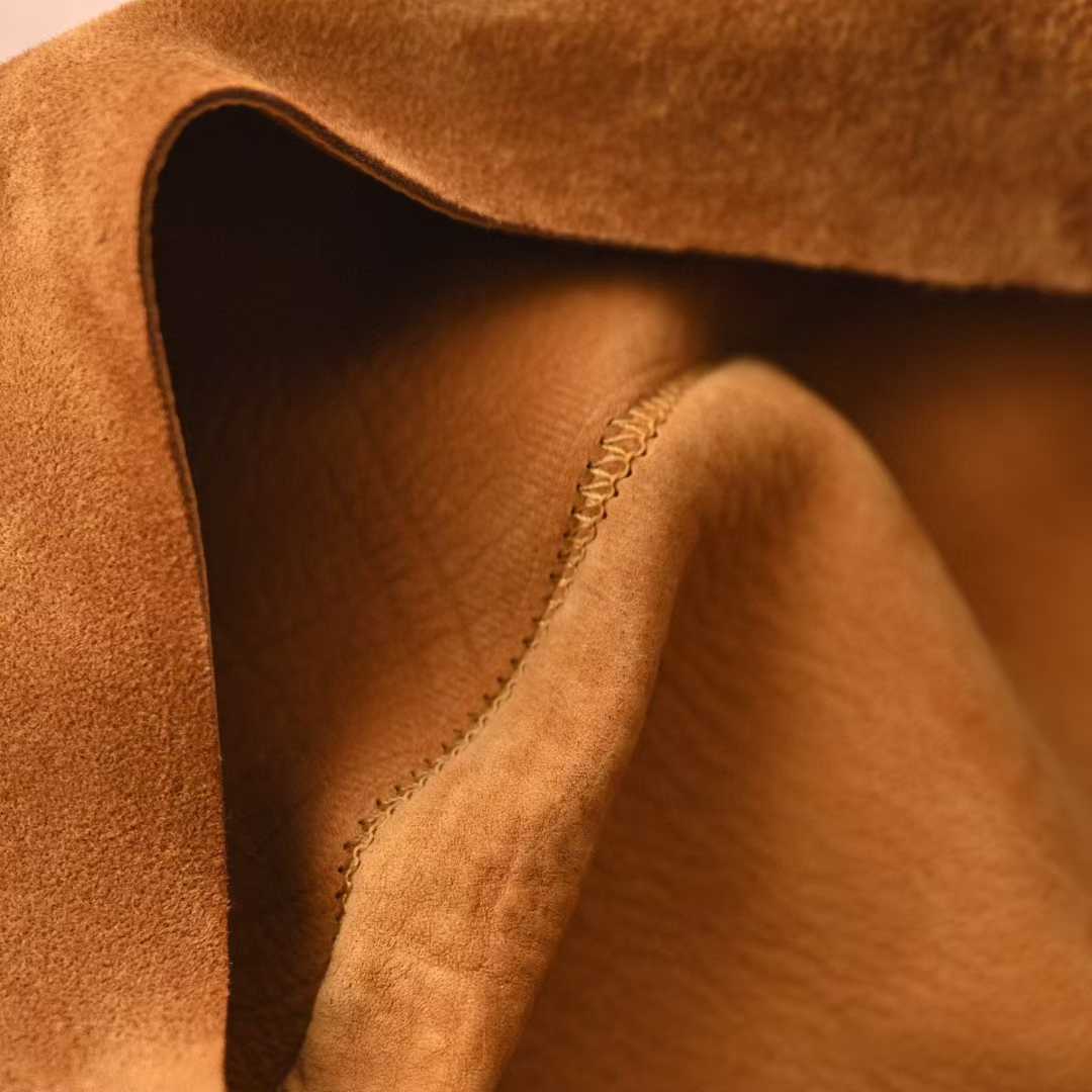 The Row Small Bindle Suede handbag view 7