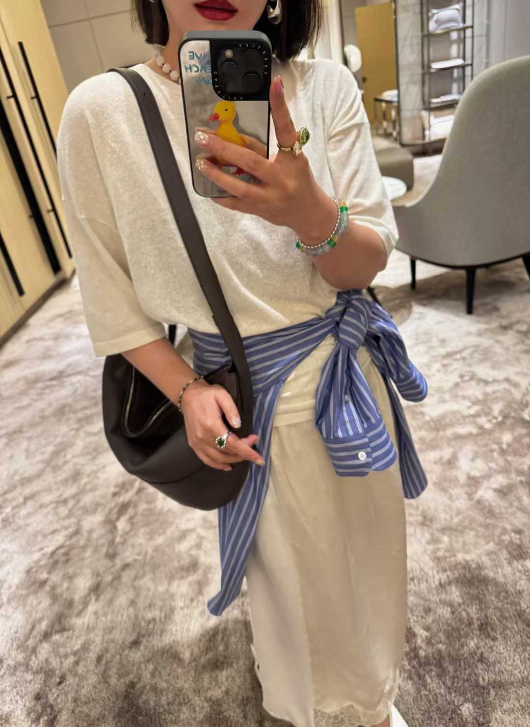The Row Crossbody Crescent view 10