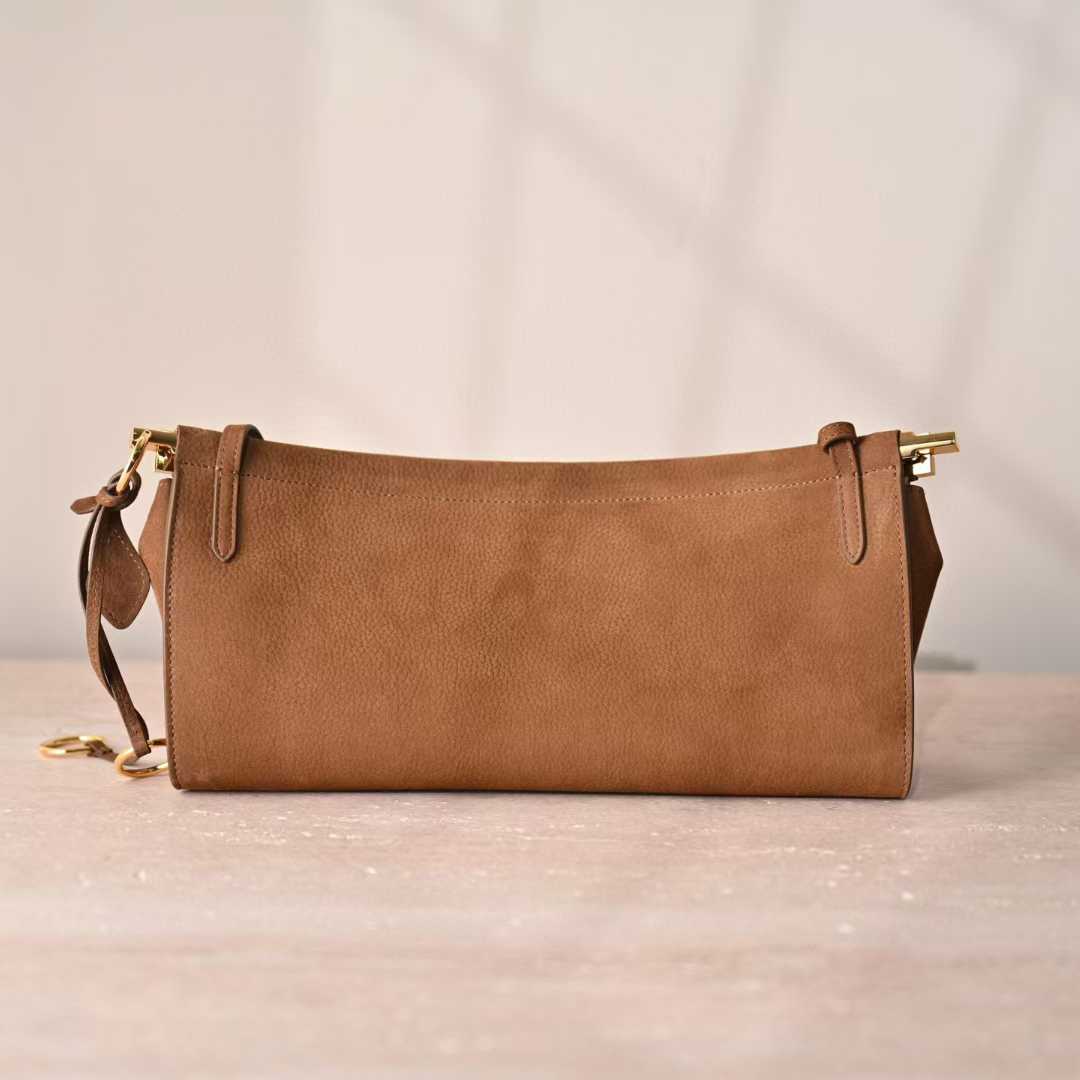Alaïa Le Click East West Small Bag In Nubuck view 11