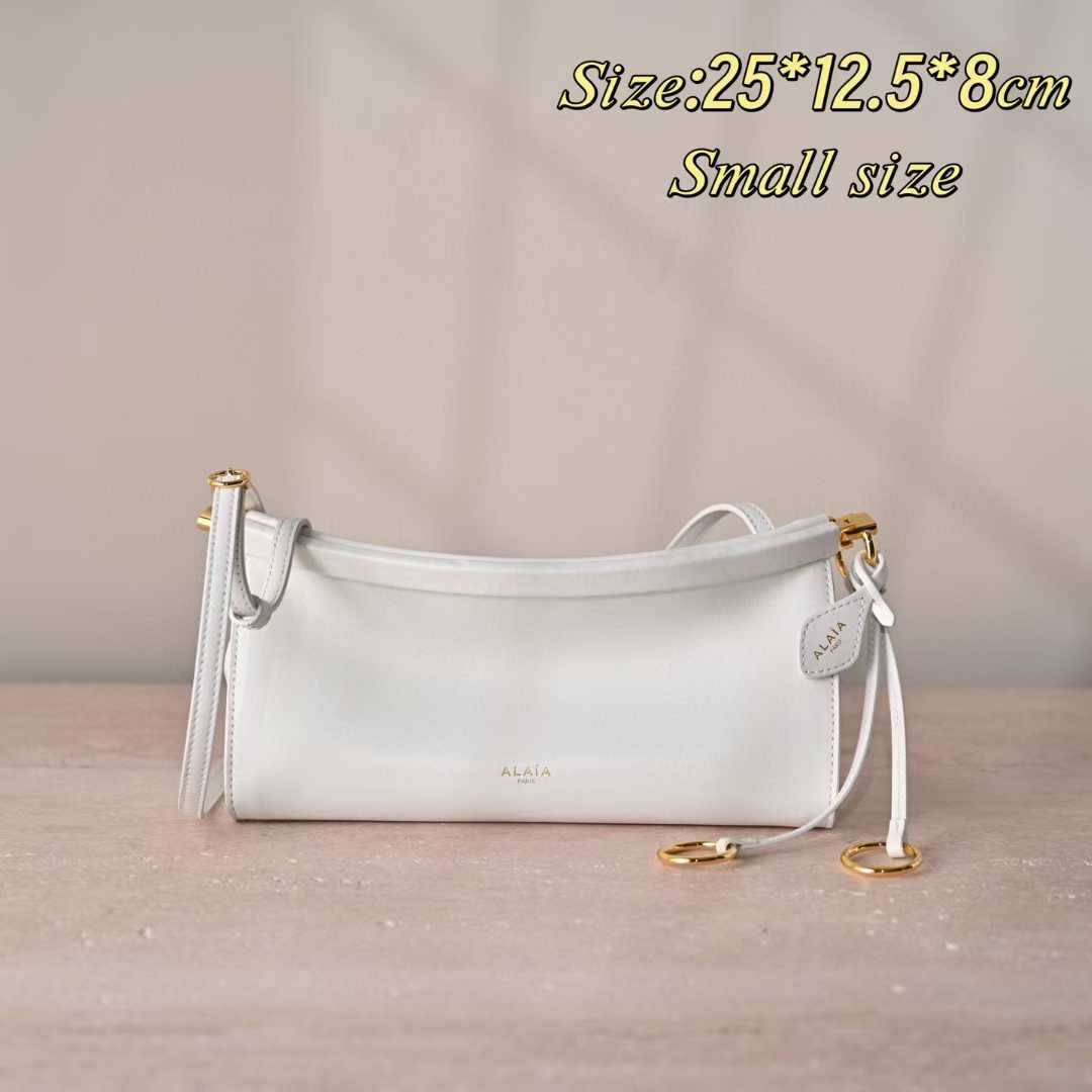 Alaïa Le Click East West Small Bag In Nubuck view 23