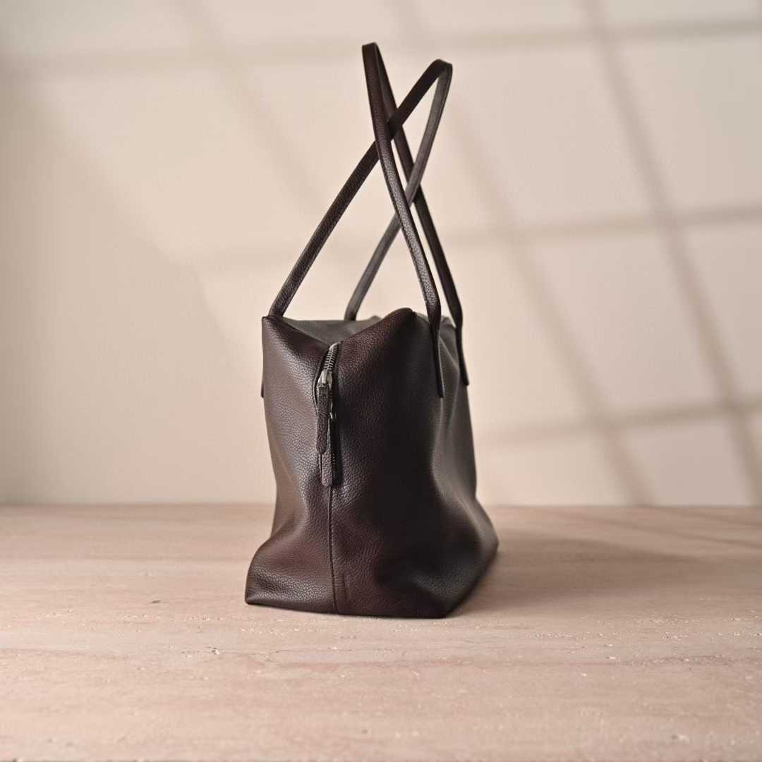 The Row Marlo Leather handbags view 3