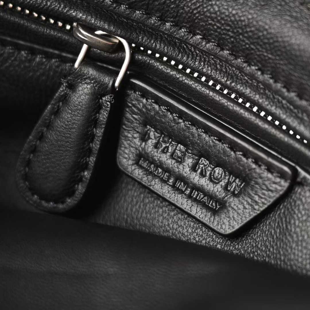 The Row Bourse Clutch Leather handbags view 6
