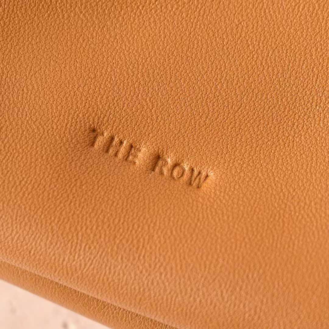 The Row Bourse Clutch Leather handbags view 3