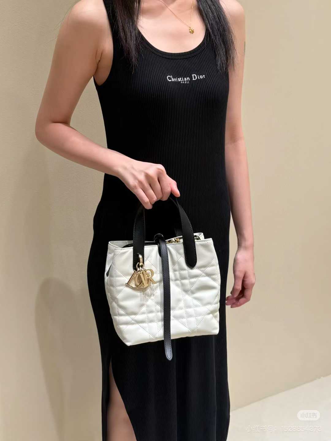 Dior Toujours Vertical Tote Bag view 1