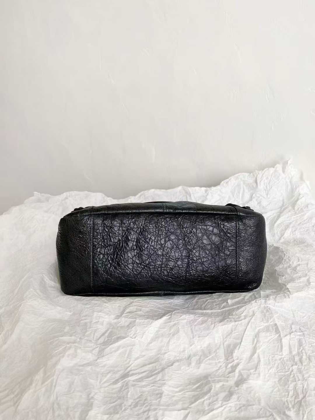 Balenciaga Women’s Le City Pouch On Strap in Black view 3