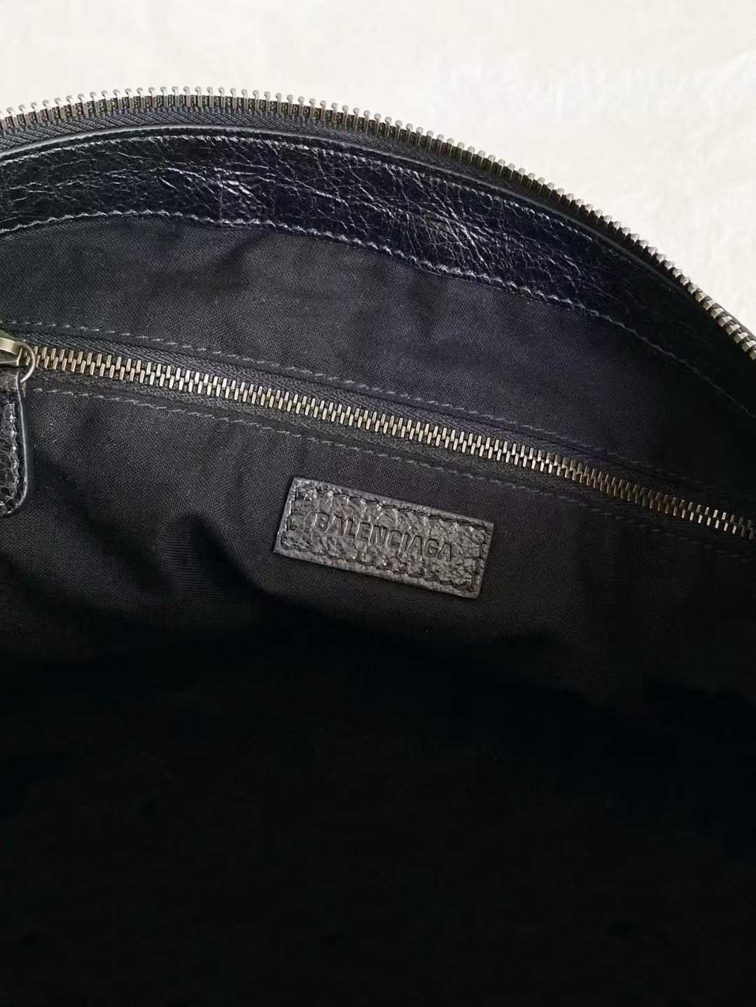 Balenciaga Women’s Le City Pouch On Strap in Black view 6