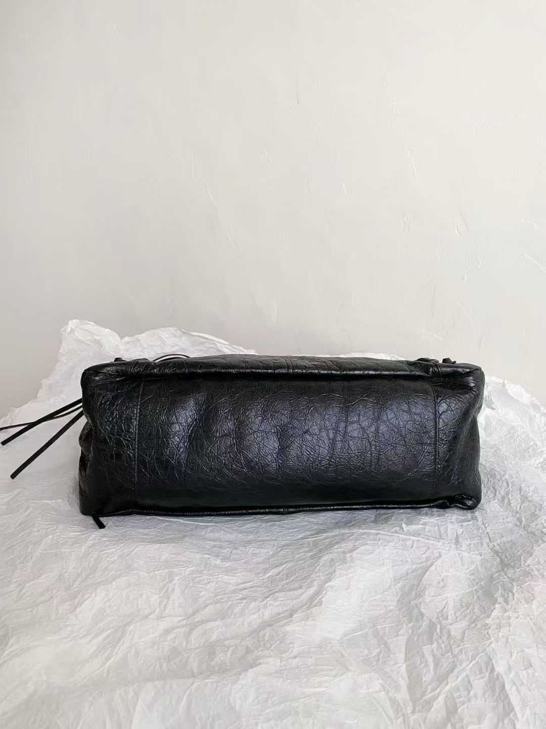 Balenciaga Women’s Le City Pouch On Strap in Black view 2