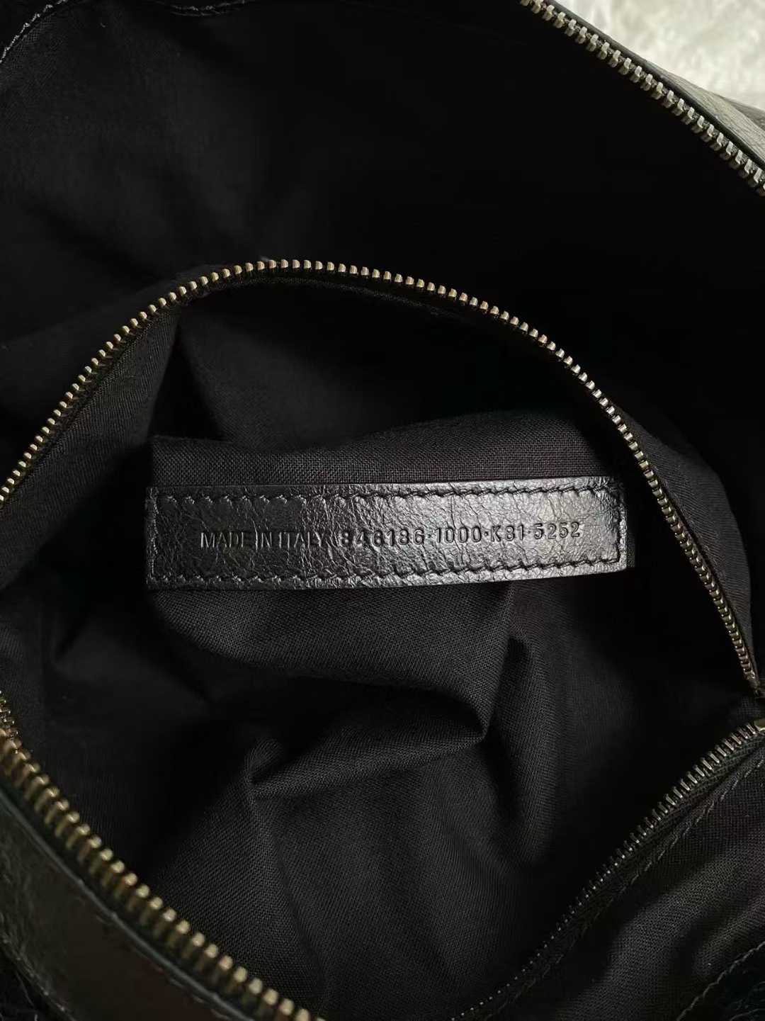 Balenciaga Women’s Le City Pouch On Strap in Black view 6