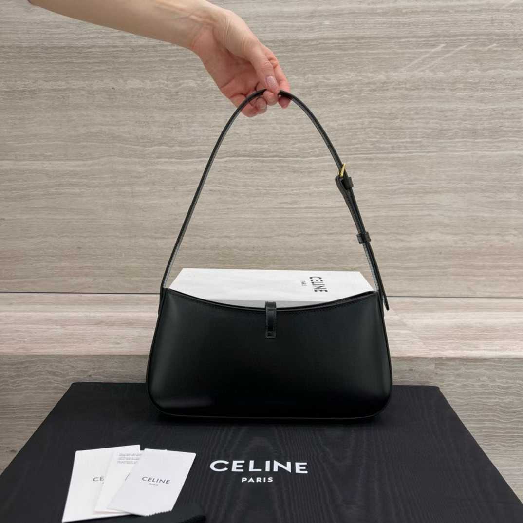 Celine TINA SHOULDER BAG IN shiny calfskin view 2