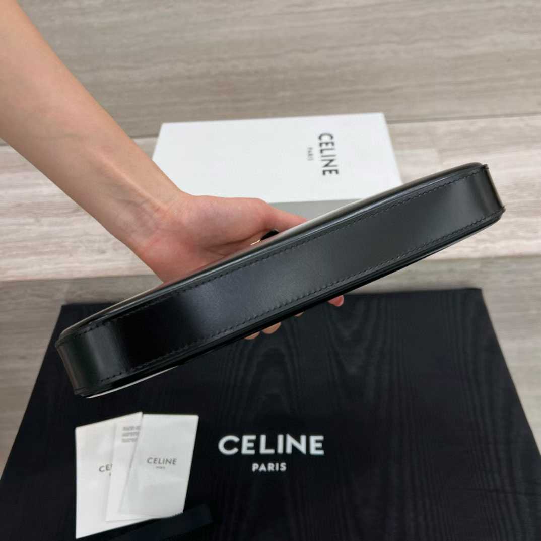 Celine TINA SHOULDER BAG IN shiny calfskin view 4