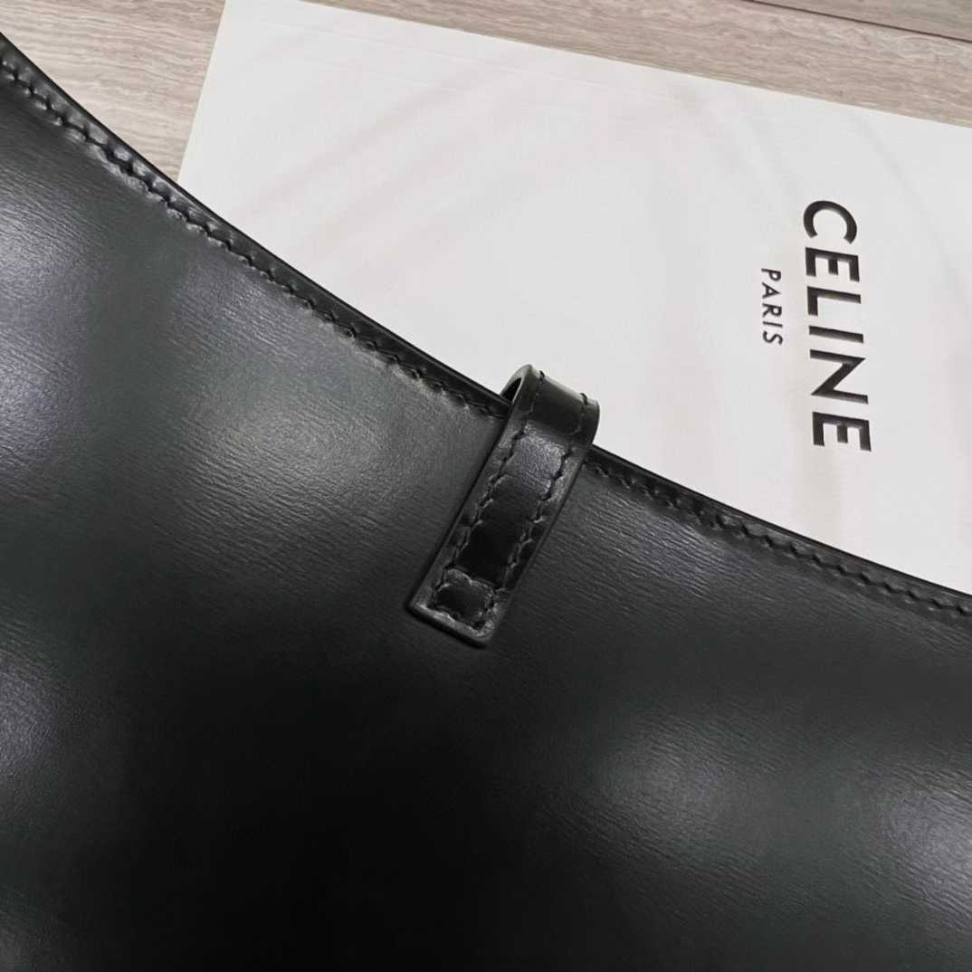 Celine TINA SHOULDER BAG IN shiny calfskin view 7