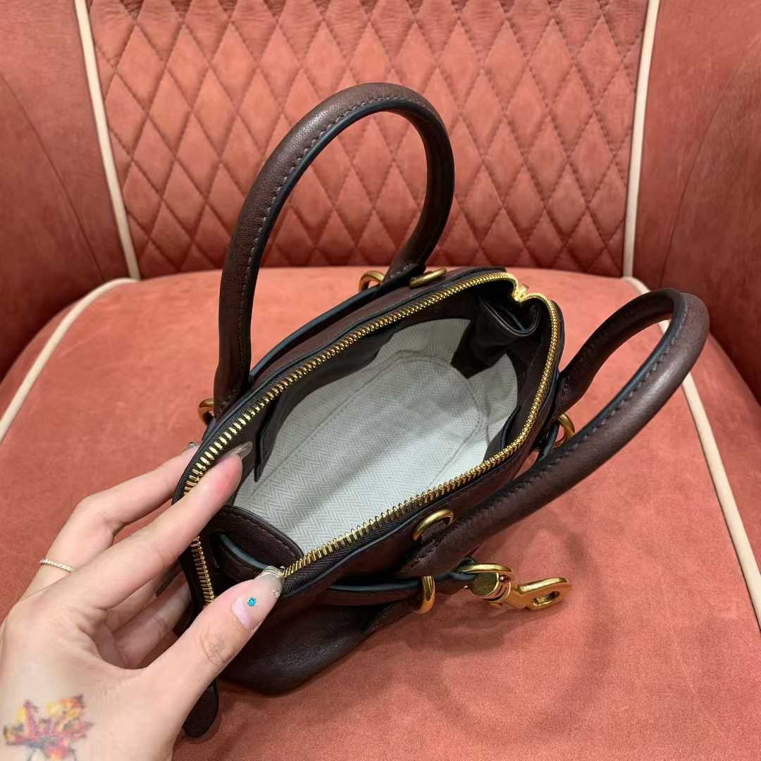 Miu Miu Aventure nappa leather top-handle bag view 7