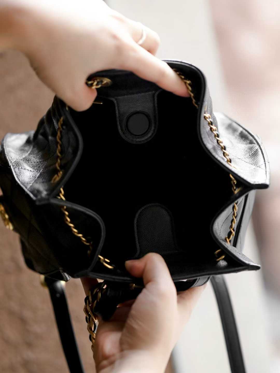 Chanel 25 medium backpack view 3