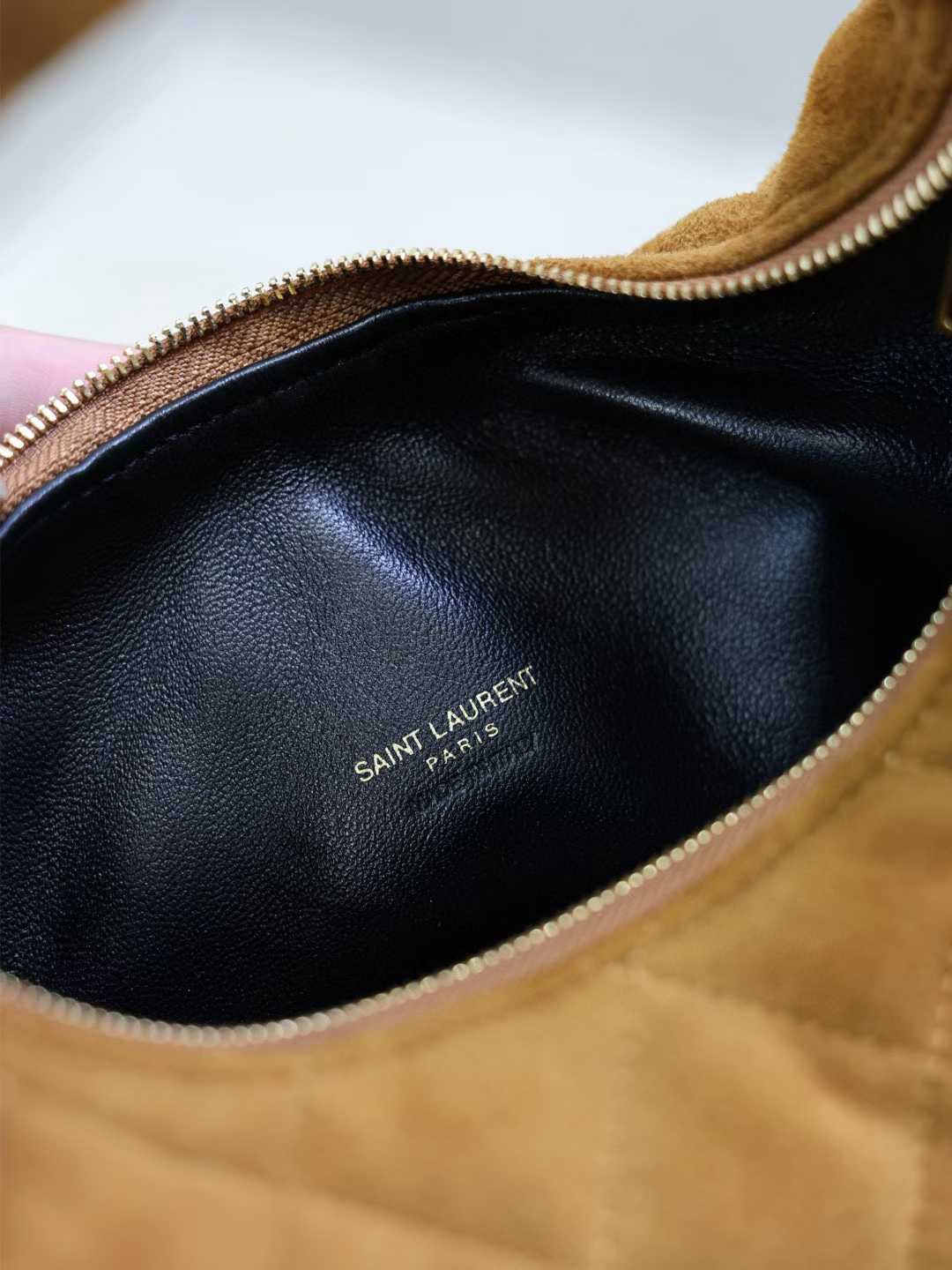 Saint Laurent ICARINO in quilted suede view 7