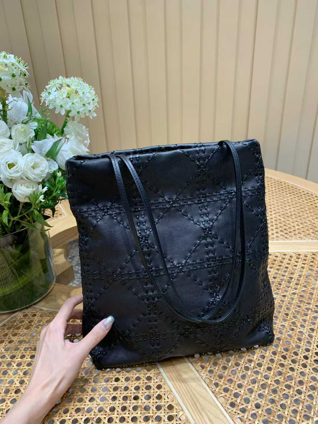 The Row Lilou Woven Bag view 1