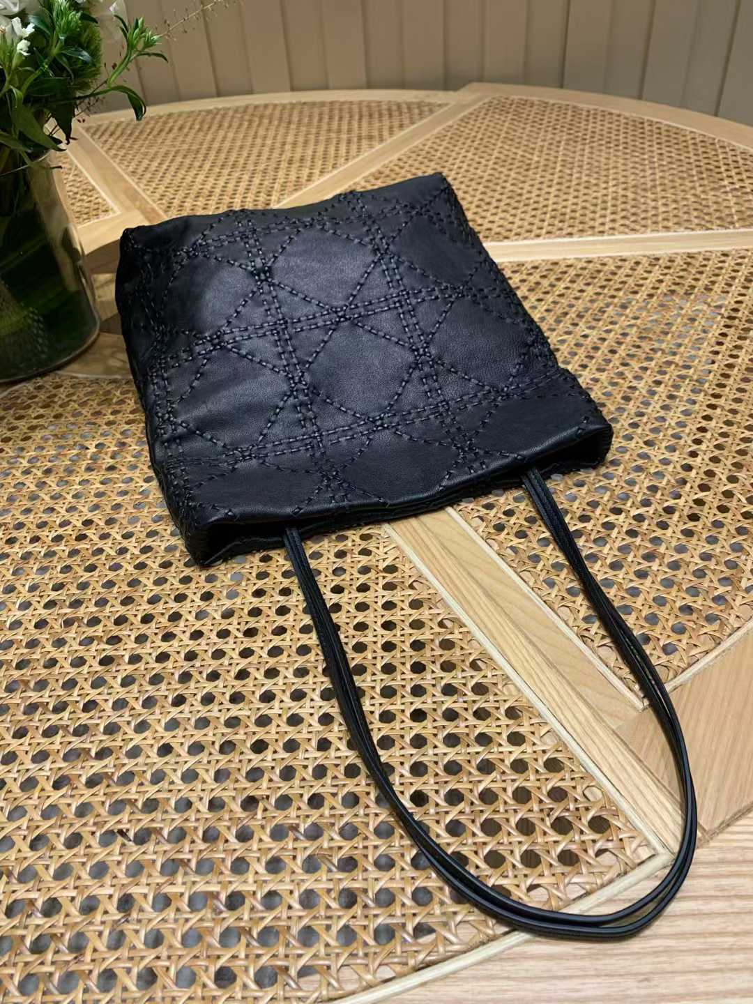 The Row Lilou Woven Bag view 3