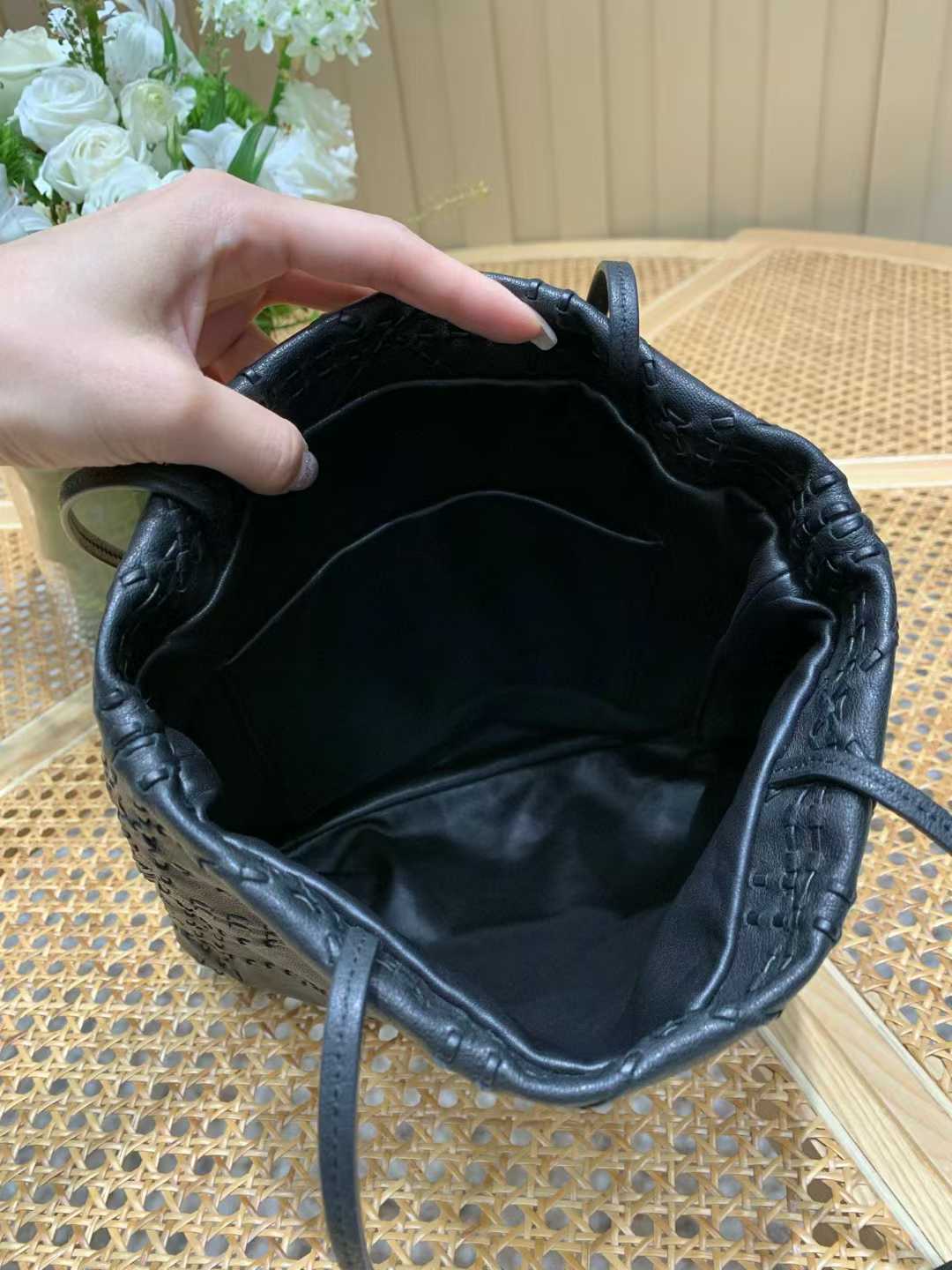 The Row Lilou Woven Bag view 7